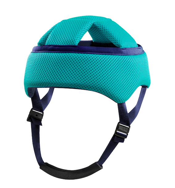 Orliman green cranial protection helmet - headgear brace