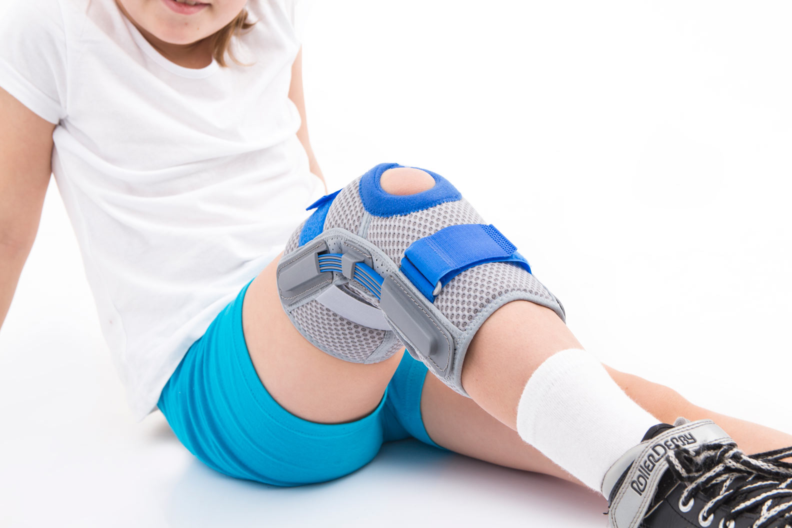 Ankle support and knee braces for kids.