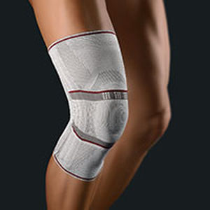 Compression knee brace for sports