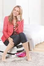 medi travel short knee socks for women