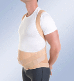 Orliman dorso-lumbar taylor orthosis, abdomen pendulum