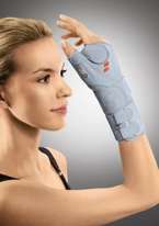 Manu-Hit Pollex Platinum Wrist Brace with Thumb Spica Sporlastic