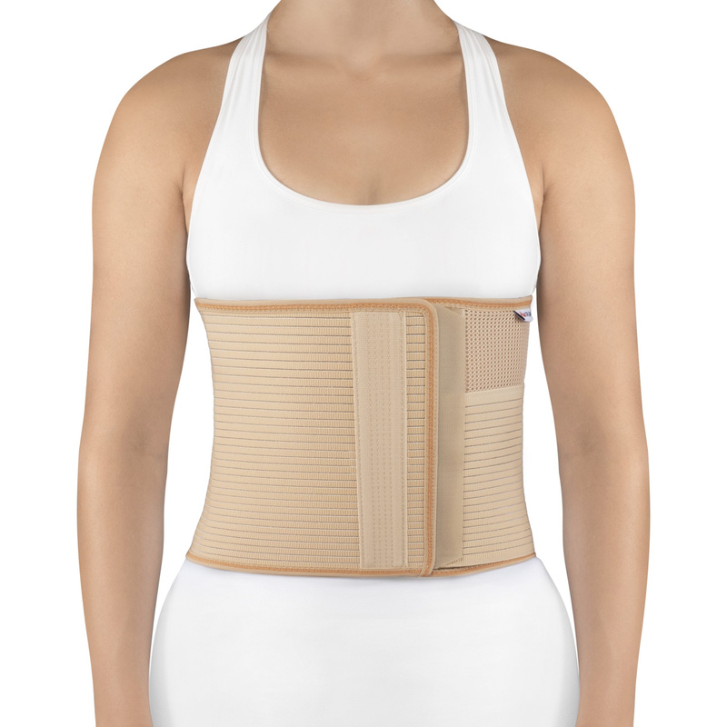Orliman Stomamed 24 cm, abdominal back support for stomies with orifice for stoma