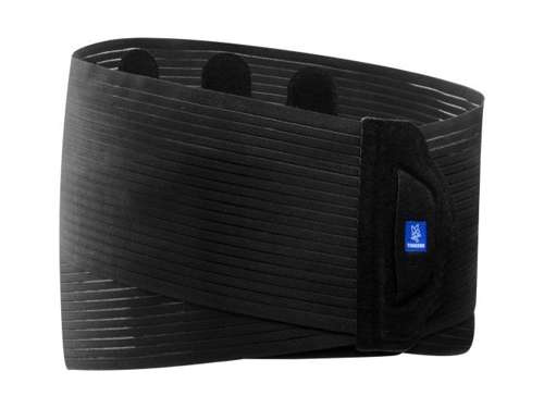 Lumbo-sacral support belt  black 26cm lumbaskin Thuasne