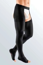 Mediven Forte thigh length compression stockings with waist attachment Ccl 2 medi