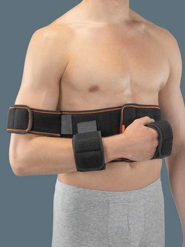 Brace for shoulder immobilization Shouldfix light Orthoservice