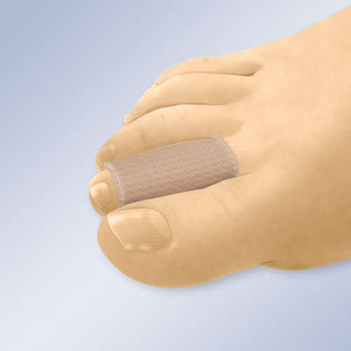Gel fully coated digital mesh tube for toe Orliman