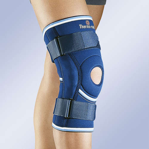 Neoprene knee support with polycentric hinge & adjustment strap Orliman
