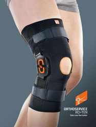 Knee orthosis with hinges GenuFIT 25 short tubular version Orthoservice