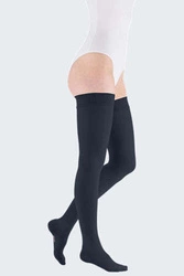 Mediven plus CCL3 thigh length compression stockings with topband