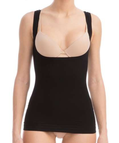 Cupless firm control body shaping vest - breast push-up support - light and  refreshing nilit Breeze fabric Farmacell