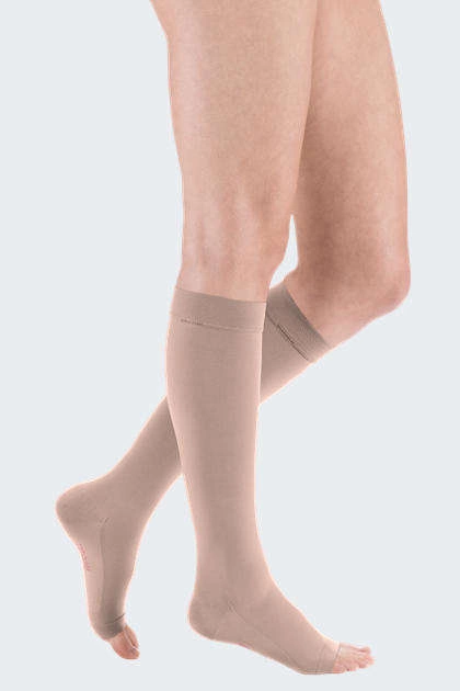 PRAETER Thigh-High 29-31CM Compression Outdoors Stockings Pressure Nylon Varicose  Vein Stocking Travel Leg Relief Pain Support Outdoor 