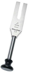 Steel tuning fork with base c5 4096 Hz Riester