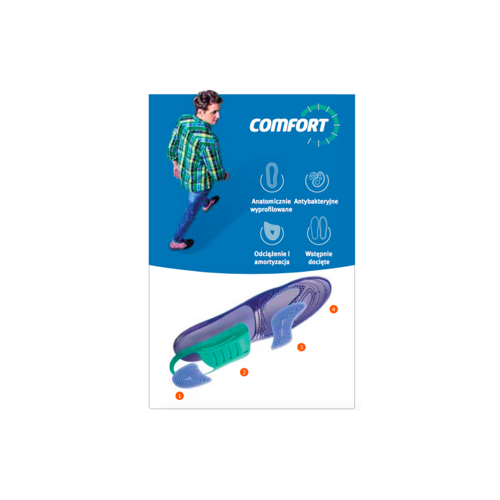 Daily activity gel insoles Comfort Orliman