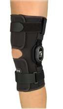 Ossur Rebound Knee Brace, ROM Hinge, Short, Wrap