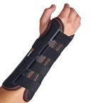 Semi-rigid wrist support with palmar splint, long version Manutec Orliman