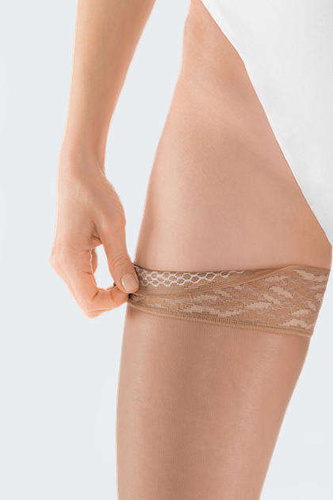 Mediven sheer & soft transparent thigh-length stocking 15-20 mmHg medi