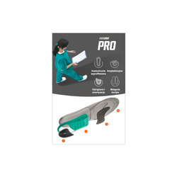 Intense activity gel insoles Comfort Orliman