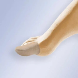 Viscoelastic polymer gel covered closed tube for fingers, bunions Orliman 