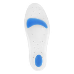 Orliman PL 750 Sofy-Plant viscoelastic silicone insoles with metatarsal and calcaneus supports