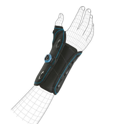 Semi-rigid wrist support with thumb splint Orliman Fixquick
