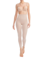 Firm control shaping leggings with girdle light + refreshing nilit breeze fibre Farmacell