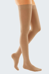 Duomed medi thigh length compression stockings CCL1 