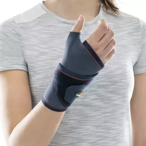 Neoprene bandage wrist brace with a thumb slot Orliman