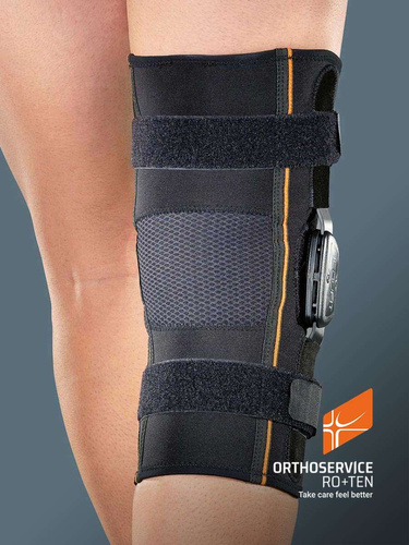 Knee orthosis with hinges GenuFIT 25 short tubular version Orthoservice