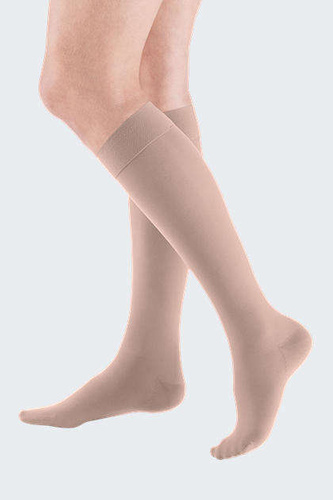 mediven elegance  beige, short length knee below compression stockings CCL2