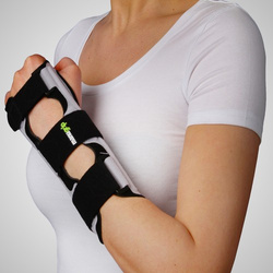 Bilateral wrist support with palmar, ulnar and radial splints MQ701 Emo