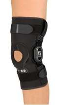 Ossur Rebound Knee Brace, ROM Hinge, Short, Sleeve support