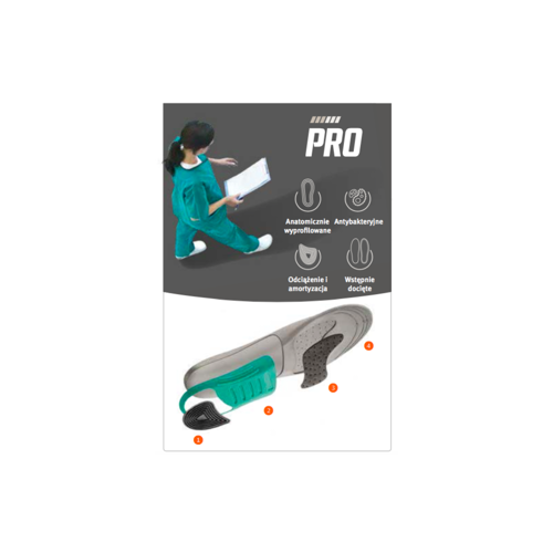 Intense activity gel insoles Comfort Orliman