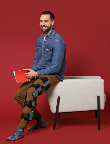 Post-op knee support ROM-R Thuasne