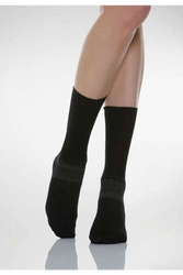 Black, diabetic short sock with X-static silver fiber Relaxsan