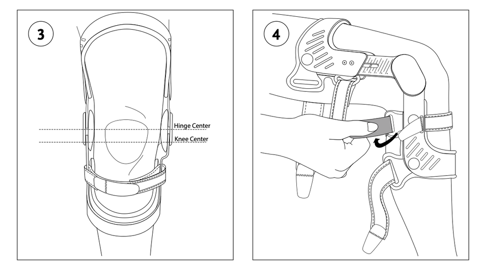 Rebound DUAL knee brace Ossur