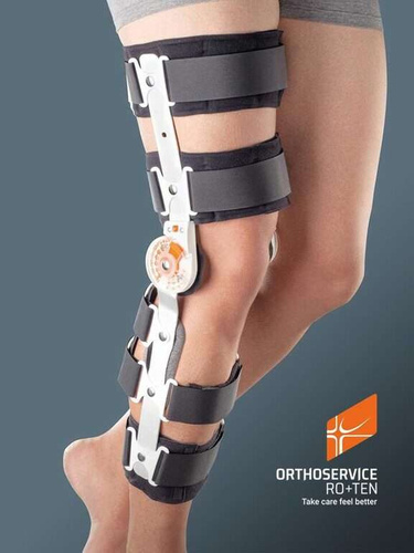 Post-surgery knee orthosis with graduated movement, PCL version Go Up PCL Orthoservice